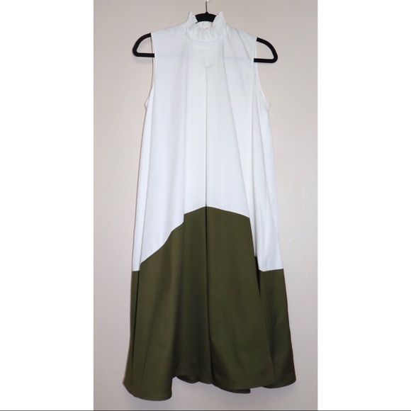 PEGGY HARTANTO High Collar Landscape Day Dress - Picture 4 of 8